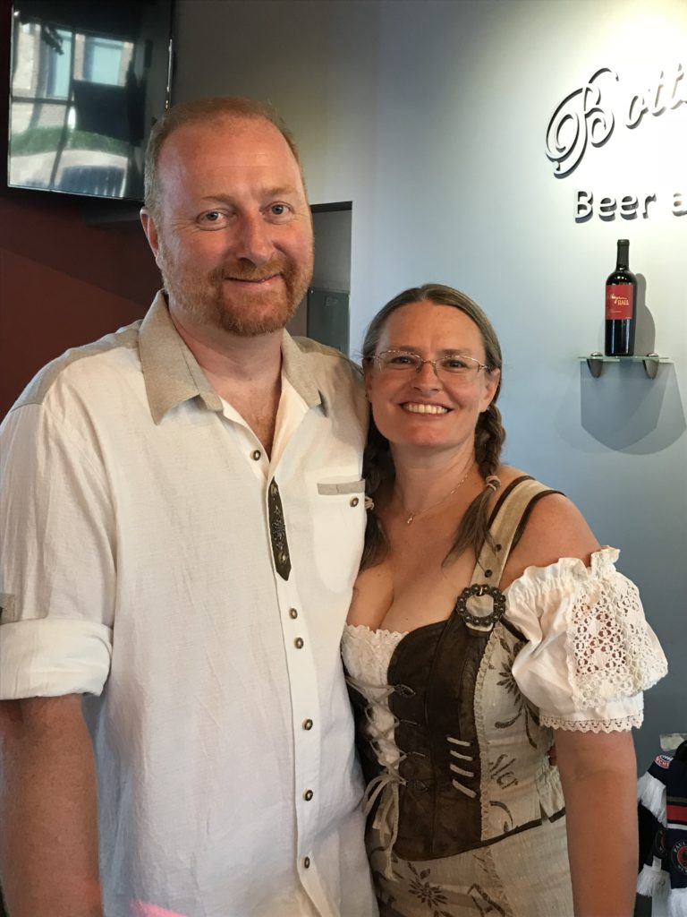 Steve and Amy Oktoberfest 2018